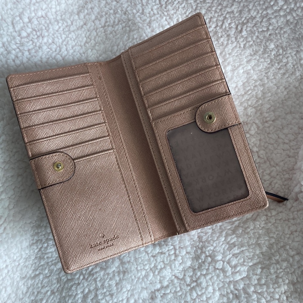 Kate Spade Gold Wallet - Picture 4 of 12